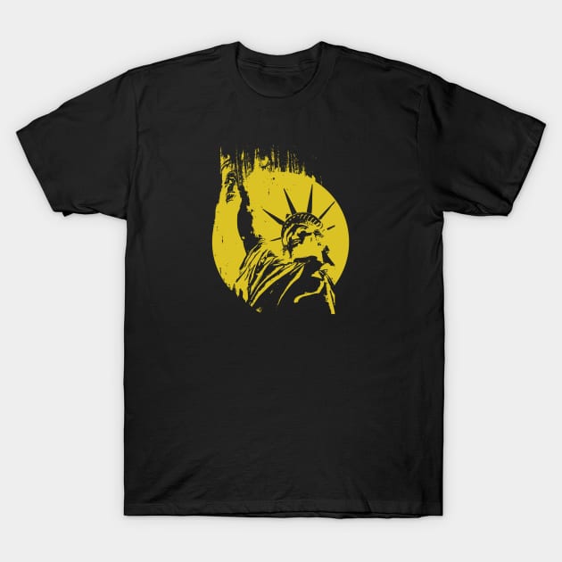 The Statue of Liberty T-Shirt by Krapka Designs